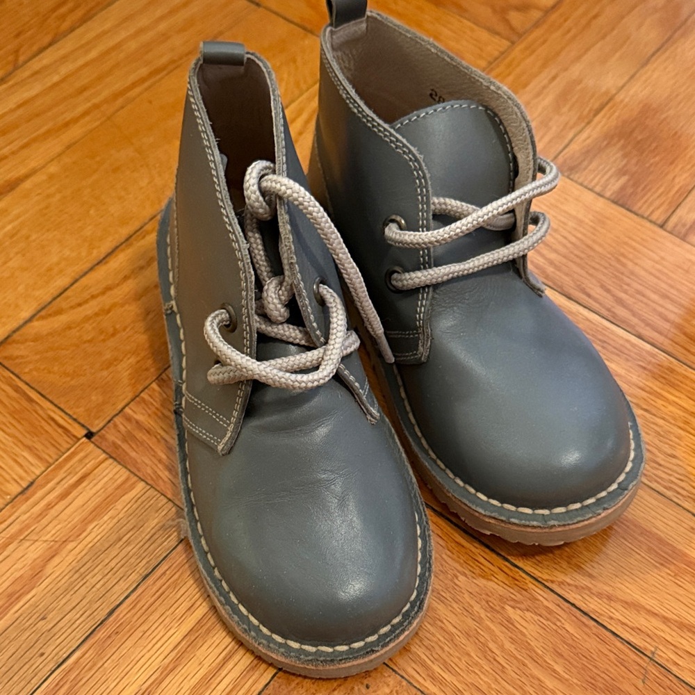 Classic Gray Kids Boots
